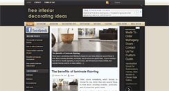 Desktop Screenshot of free-interior-decorating-ideas.com